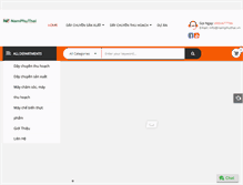 Tablet Screenshot of namphuthai.com